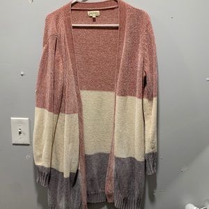 Color Block Cardigan